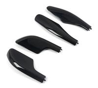 Baca Coche Para Toyota Para Land Para Cruiser Para Prado J90 1996-2002 Tapa Carcasa Extremo Riel Portaequipajes Techo Exterior Trasero Coche Roof Rails(Negro)