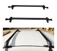 Baca Coche Portaequipajes De Techo para Automóvil De Aleación De Aluminio Y Acero Inoxidable con Almohadillas Protectoras para Viajes Largos. Portaequipaje
