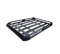 Baca Coche Portaequipajes Universal De Aluminio Para Techo De Coche, Cesta Portaequipajes Con Barras Para SUV - Un Solo Nivel Barras de Techo(140x100cmB)