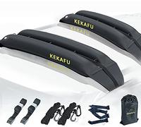 Baca Coche Universal, Baca Universal para Coche, Inflable Portaequipajes Techo, Barras Techo, Barras De Universales para Vehículos Bacas Portaequipajes 146cm