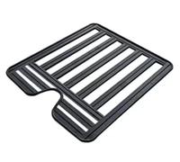 Baca de Techo,Portaequipajes con Cerradura Escalera de Subida de Aluminio y portaequipajes para Techo, Apta para Tanque de 300 automóviles.(Short Roof Rack)