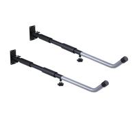 Baca de Techo Portaequipajes para Techo de automóvil, Soporte de Montaje en Pared, Capacidad de Carga de 75 kg, Apto para Tablas de Surf y Kayaks. Portabicicletas Techo para(Horizontal)