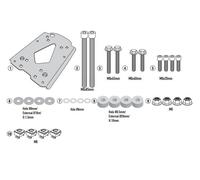 Baca Trasero GIVI sr8711 para Bauletto Monokey/Monolock Benelli trk502x