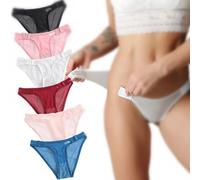 Bacacab Ropa Interior fácil de Quitar con Cierre de Gancho Lateral, Tangas de Hilo en G para Mujer, Sexy y cachonda, Bragas de Bikini de Talle bajo, 1 Set, S
