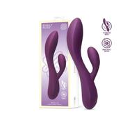 Bacall 3.0 Vibrador Silicona Liquida Inyectada Doble Motor USB PÃºrpura