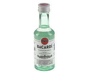 Bacardi Bacardi Ron Carta Blanca Superior Pet 40% Vol. 0,05L - 50 ml