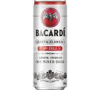 Bacardi Carta Blanca & Cola 25cl. C-24 Latas