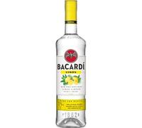BACARDÍ Limón, Ron blanco mezclado con limón, lima y pomelo: un refrescante sabor cítrico, ALC. 27%, 100 cl / 1 l