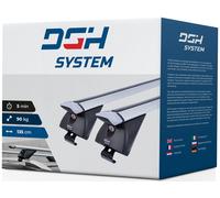 Bacas barras de techo RIELES para Infiniti QX70 SUV 2013-2018 max 90 kg 135 cm
