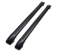 Bacas Personalizadas 2 Uds Barras Transversales Portaequipajes para X3 2003-2010 con Rieles De Techo(Negro)