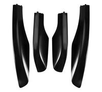 Bacas Personalizadas 4 Uds Barra Portaequipajes Techo Cubierta Protectora Extremo Reemplazo Negro para Toyota para Fortuner AN50 AN60 MK1 para Hilux SW4 2004-2014