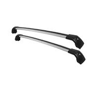 Bacas Personalizadas Barras De Techo para Volvo XC40 2017-2024 (536) Rieles Cruzados Laterales Aleación Aluminio Equipaje 2 Uds(Black Sliver)
