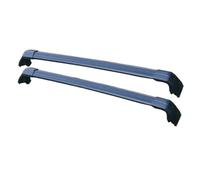 Bacas Personalizadas Portaequipajes Barra Transversal para Mercedes para Benz Clase C S205 2015-2020/S206 2022-2025 Adapta Mayoría Vehículos Rieles Laterales Empotrados(Negro)