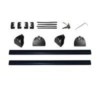 Bacas Portaequipajes Coch Barra Transversal para Mitsubishi para Pajero para Sport 2016-2026 Raíles Baca Techo Negra Bloqueable 2 Uds