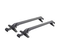 Bacas Portaequipajes Coche 1 Par De Barras Portaequipajes Universales para Techo Coche, Aluminio Negro, con Cerradura