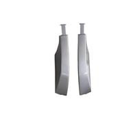 Bacas portaequipajes Tapa repuesto barra techo delantera para Land para Rover para Discovery 3 4 para LR3 para LR4 2004-2016 Portaequipajes Barras(Silver)