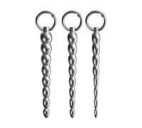 Bacchetta di inserimento a spirale in metallo Catetere per sonda maschile F29 (S+M+L)