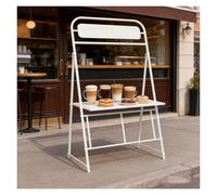 bacedifo Estructura Portátil para Puestos de Mercado, Puesto de Mercados al Aire Libre Plegable, Expositor de Productos, Estructura Galvanizada, Pintura a Alta Temperatura, Encimera Ampliada