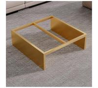 bacedifo Patas de Mesa Metálica Cuadrada/Rectangular Construcción Totalmente Soldada Acero Reforzado Diseño Curvo Altura 10.6" Capacidad de Carga 100 Kg