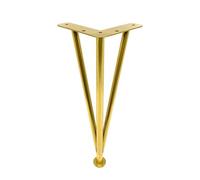 bacedifo Patas de Mesa Triangulares Ajustables de Acero Inoxidable Capacidad de Carga 800 Kg Bordes Redondeados Múltiples Orificios de Montaje Pata para Mesas Acabado Galvanizado Fáciles de Limpiar