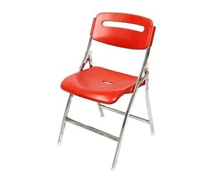 bacedifo Silla Plegable Portátil con Respaldo Asiento de Plástico Taburete Plegables Estructura Metálica Asa Patas Antideslizantes Capacidad 150 Kg Herrajes Metálicos Reforzados Y Asiento Ancho