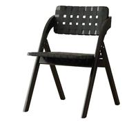 bacedifo Sillas Plegables con Asientos Tejidos en Cuero Y Respaldos Curvos Taburete Plegable Reforzadas con Herrajes Gruesos Se Pliegan for Un Almacenamiento Compacto Lo Que Ahorra Un Valioso Espacio