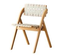 bacedifo Sillas Plegables con Asientos Tejidos en Cuero Y Respaldos Curvos Taburete Plegable Reforzadas con Herrajes Gruesos Se Pliegan for Un Almacenamiento Compacto Lo Que Ahorra Un Valioso Espacio