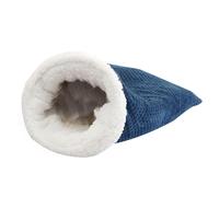 Bacero de Dormir de Gato Plush Suave y Cat Sack egoísta para la Cama acogedora de Invierno Cave 360 ° Envoltura cómoda Saco de acurrucado para Mascotas para Gatos de hasta 6 kg Sacos de Dorm