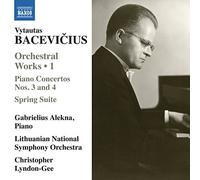 Bacevicius: Orchestral Works, Vol. 1 - Piano Concertos Nos. 3 & 4 by Gabrielius Alekna (2015-08-03)