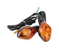 Baceyong 1 intermitente LED para moto, compatible con Honda CBR500R/CB500F/CB500X/CBR650 F/CB650F de 2 hilos, lente ámbar