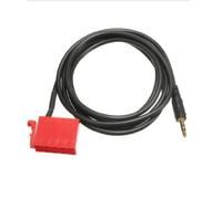 Baceyong 10 Pines Cable Auxiliar Adaptador de Audio ISO bl-aupunkt Conector, Cable Macho AUX2 a aux3.5mm Auto Radio Adaptador Piezas de Repuesto