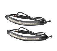Baceyong 2 Piezas de 12 V para Moto de ámbar LED Intermitente, Banda Luminosa, Barra Luminosa Compatible con Honda Kawasaki, Luces direccionales Impermeables, Intermitentes