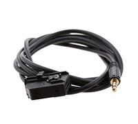 Baceyong - Cable de entrada de audio auxiliar de plástico ABS para M-ercedes B-enz Bl-aupunkt C-omand, 3,5 mm macho para radio de coche de música cable adaptador de repuesto