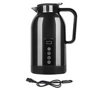 Baceyong Hervidor de viaje 24V/12V para coche/camión, termo eléctrico portátil de viaje para coche