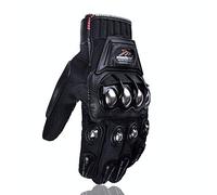 Baceyong hombres a prueba de viento ciclismo correr antideslizante dedo completo Moto esqueleto guantes, Invierno dedo completo guantes correr Moto guantes bicicleta BMX mtb