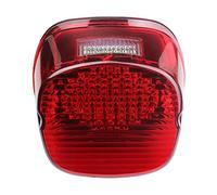 Baceyong LED Luz Trasera, Motocicleta Trasera LED Luz de freno Luz de freno compatible con Harley-Davidson, Rojo, Negro