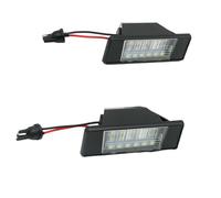 Baceyong luces LED para matrícula, 2626189965, 265108990A, compatibles con Nissan X-Trail Qashqai Pa/t*hfinder Primera Juke Teana Versa Ar/ma*da