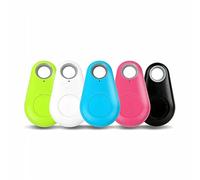 Baceyong Mini inteligente Bluetooth 4,0, Localizador GPS Tracker Auto, rosa roja