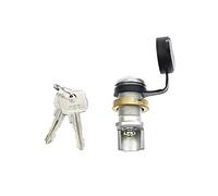 Baceyong Pieza de repuesto para cerradura de enganche para cerradura de seguridad tipo Knott Avonride con 2 llaves de remolque de caravana