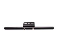 Baceyong Soporte de señal de giro para motocicletas, soporte de tubo de señal de giro instalado delante y detrás, para bicicletas Hon da ka wasaki Yam aha S - uzuki H - arley, cromo negro