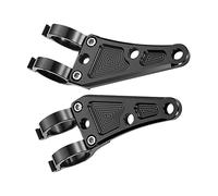Baceyong Soportes para faros de motocicleta, soportes de montaje universales de horquilla de faro de motocicleta, para tubo de horquilla frontal de 41mm