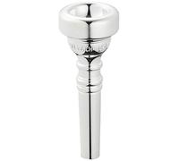 Bach 34910he bañado en plata 10 - 1/2 E taza corneta boquilla, Shallow