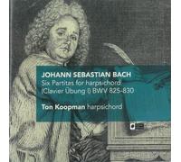 Johann Sebastian Bach Johann Sebastian Bach: Six Partitas for Harpsichord (CD)