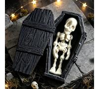 BACH AND BOOZY negro 3d impreso caballero esqueleto figura halloween deco