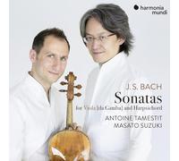 Masato Suzuki & Antoine Tamestit – Sonatas BWV 1027-1029 para viola da gamba – CD – Harmonia Mundi