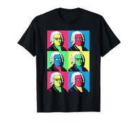 Bach Arte Pop Divertido Bach Camiseta