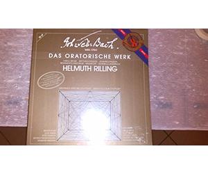 Bach - BACH, Johann Sebastian: Das Oratorische Werk - H-Moll Messe; Matthaus Passion; Johannes Passion; Weihnachts Oratorium; Magnificat; Schemelli Liederbuch - Exklusiv: In diese Jubilaums-Edition zum Bach-Jahr 1985 - 2 LP's mit gesprochenen Werkelauterungen von Helmuth Rilling - CBS - GM 18