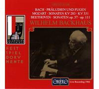 Bach, Beethoven +.Backhaus