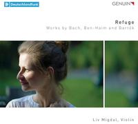 Bach, Ben-Haim, Bartók : Oeuvres pour violon. Migdal.
