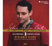 Johann Sebastian Bach / Benjamin Alard – Obras completas para teclado Vol. 4 Alla Veneziana – CD